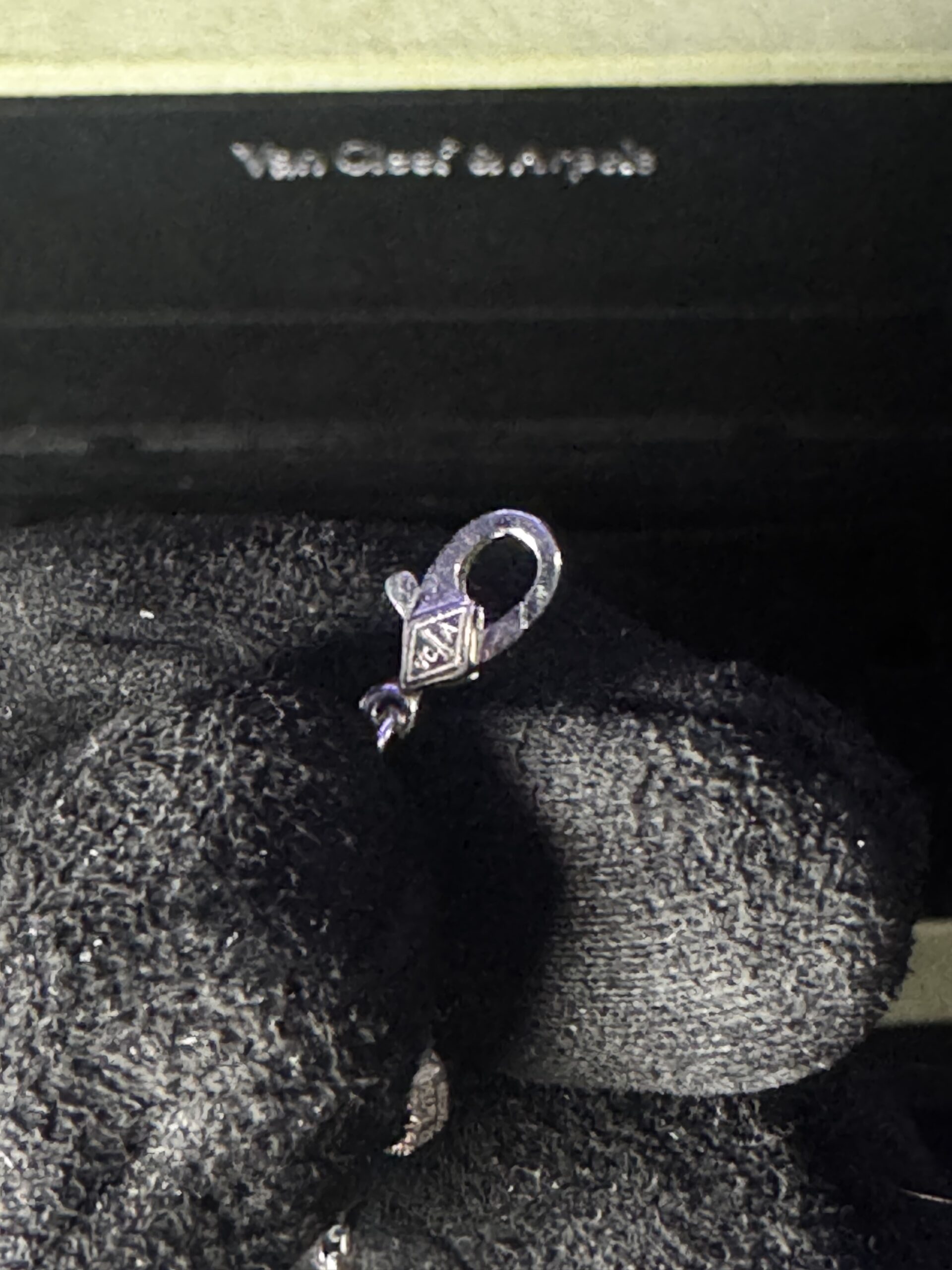 Pulsera VCA Ágata Azul & Madre Perla - Image 6