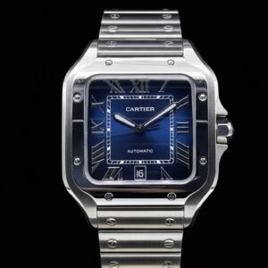 Cartier Santos Blue Dial