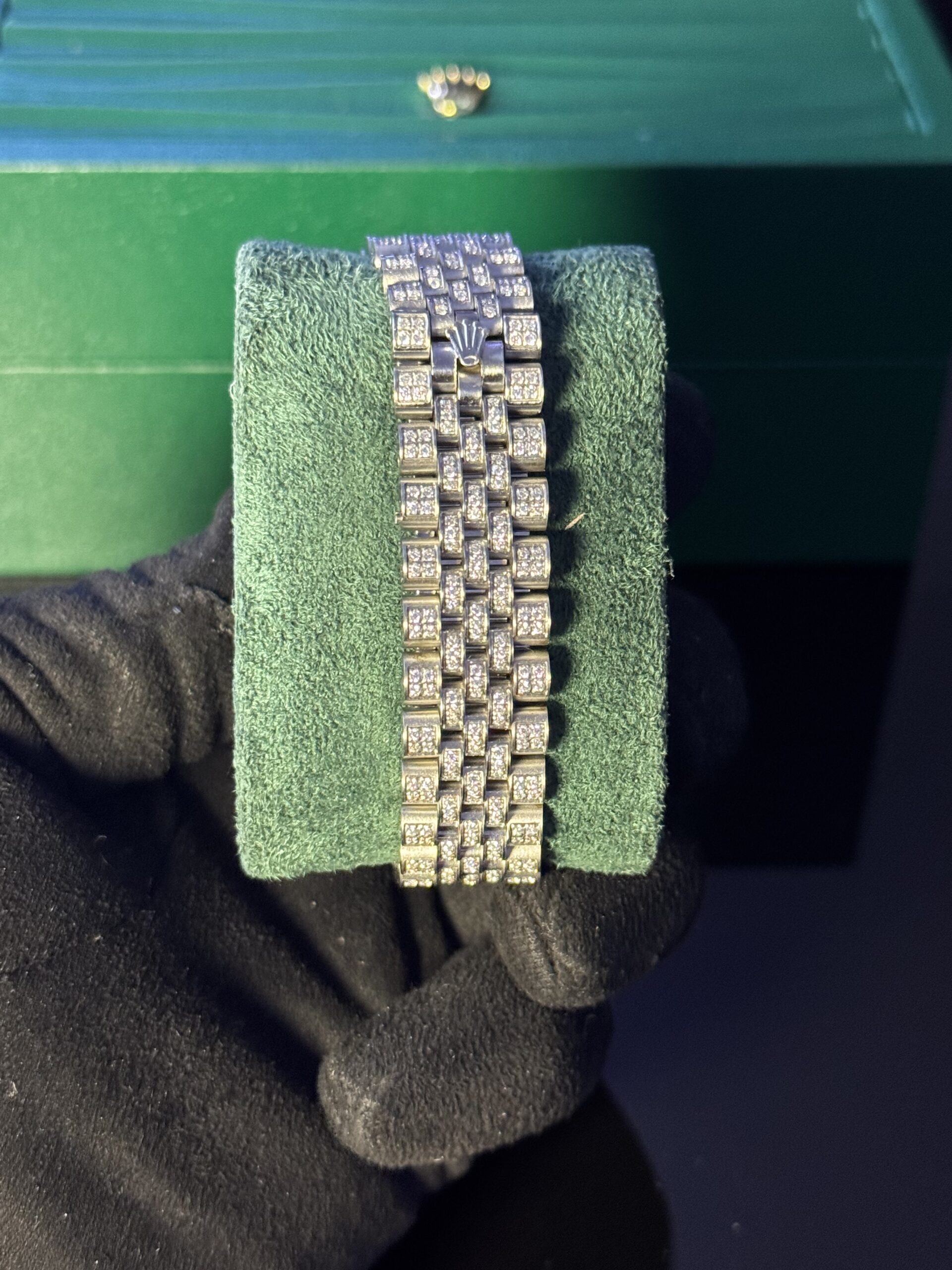 Rolex DateJust Full Ice - Image 4