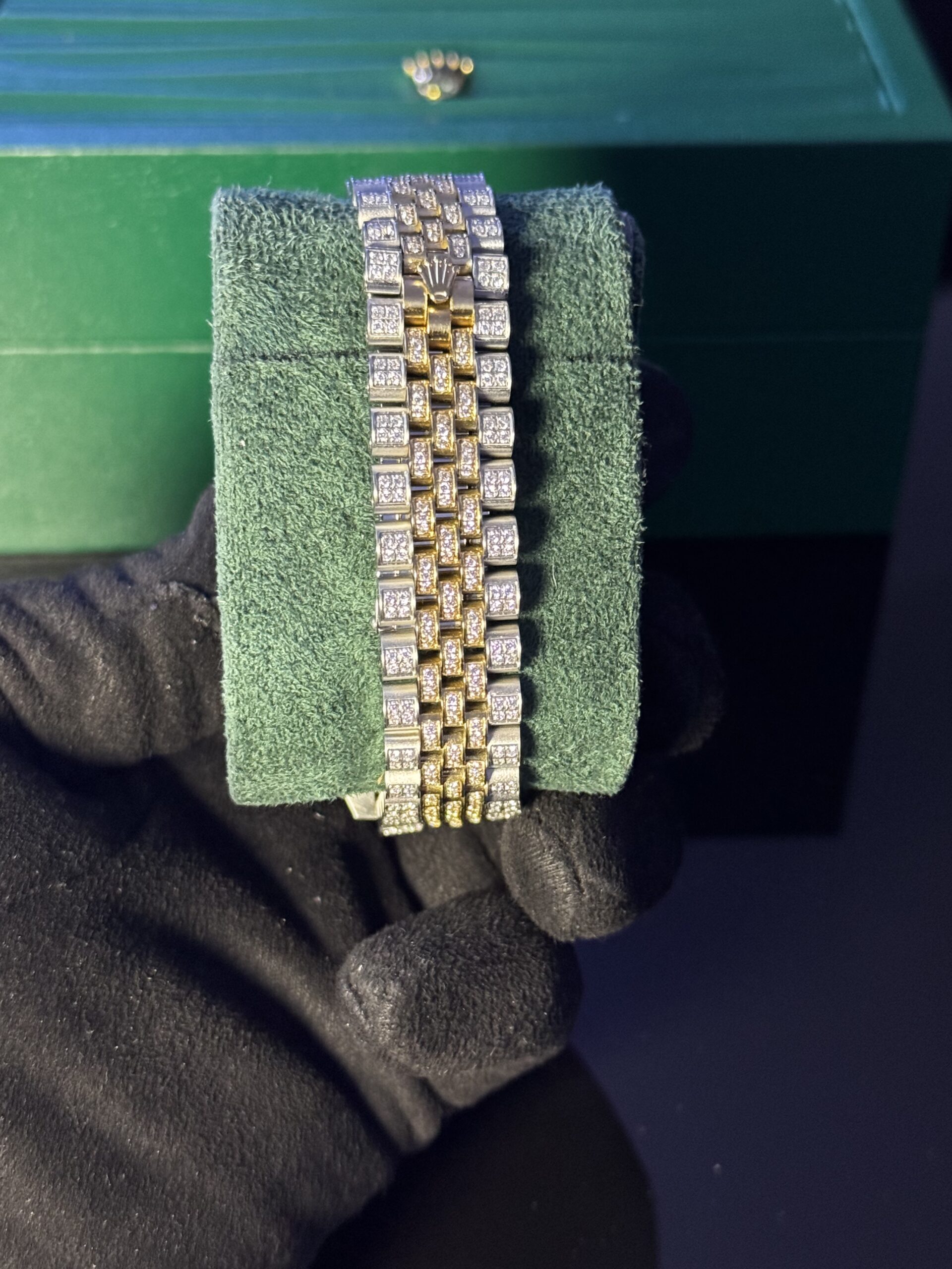 Rolex DateJust Full Ice - Image 4