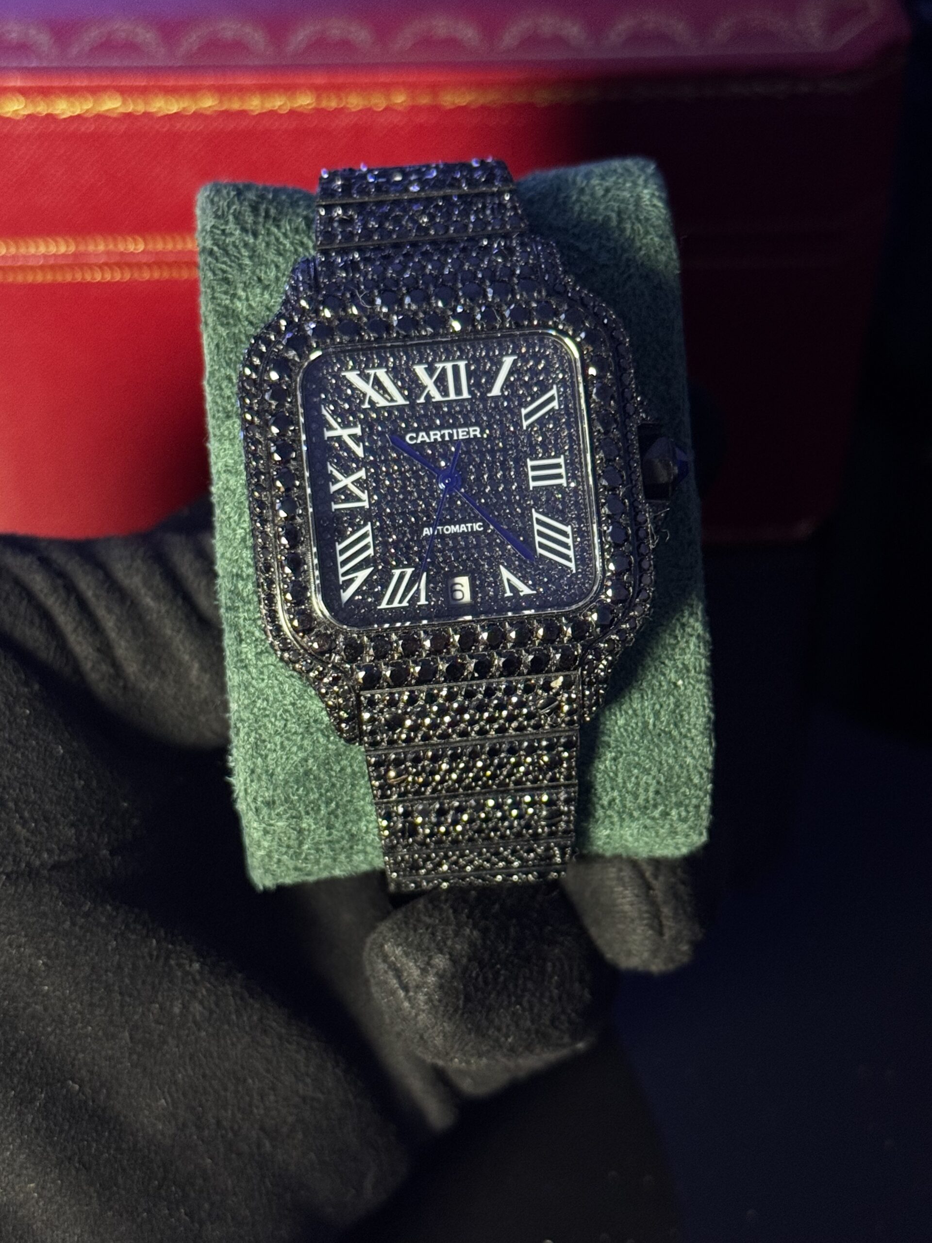 Cartier Santos All Black Edition - Image 2