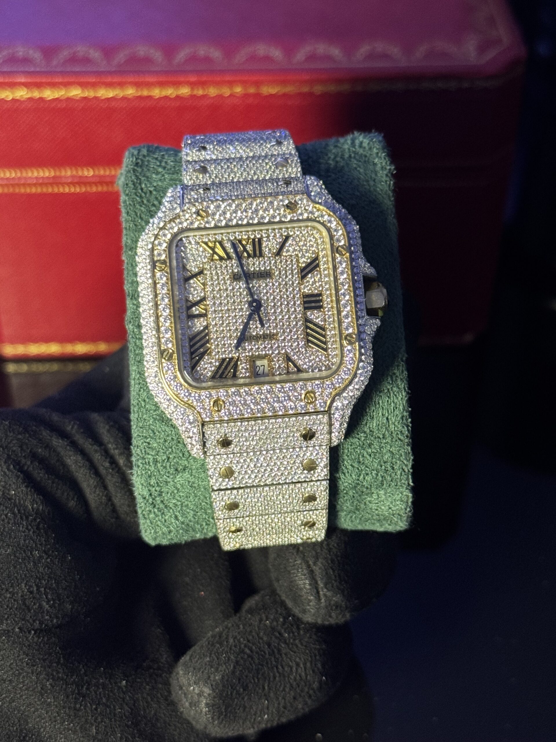 Cartier Santos Full Diamonds - Image 2