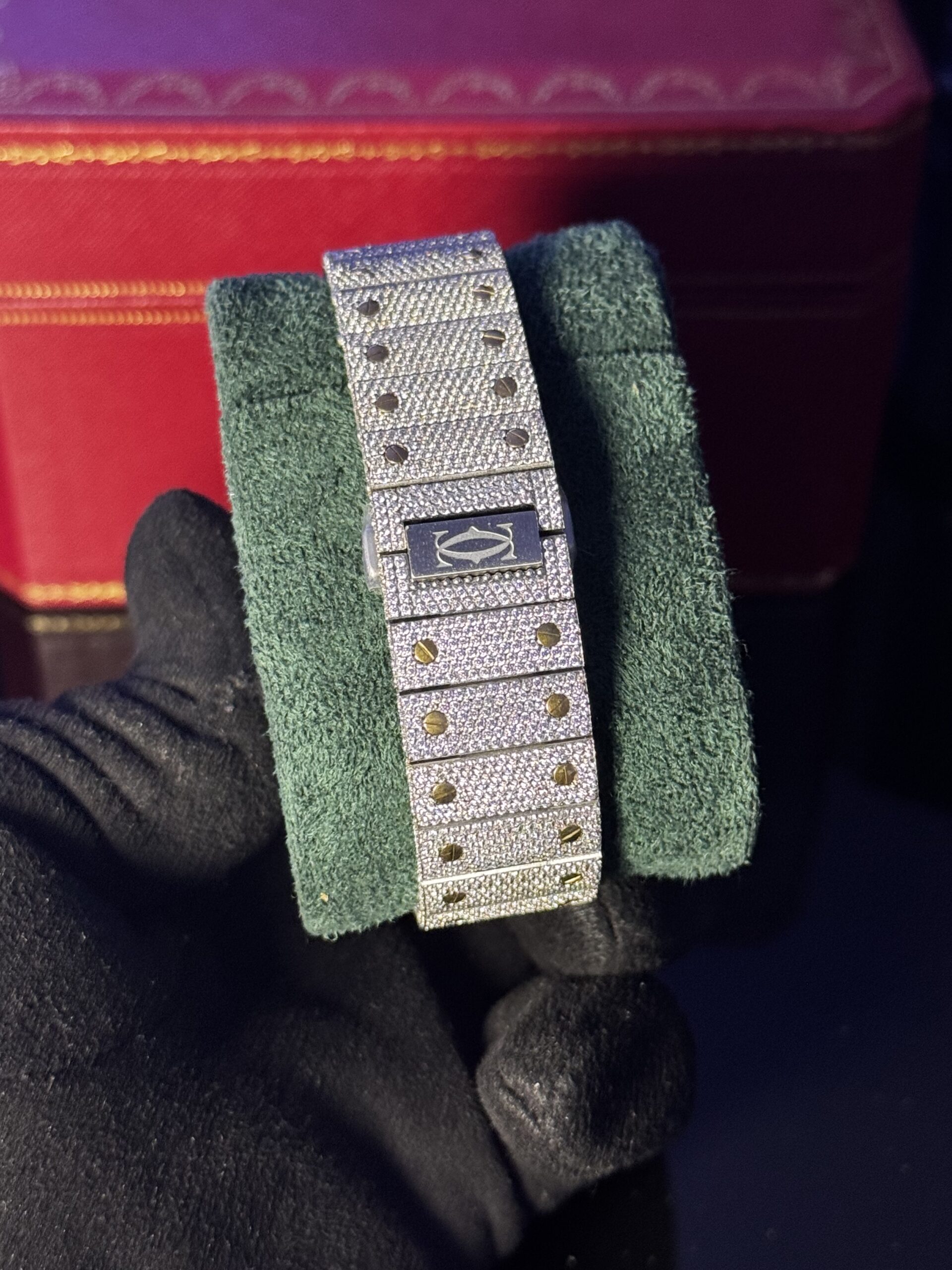 Cartier Santos Full Diamonds - Image 4