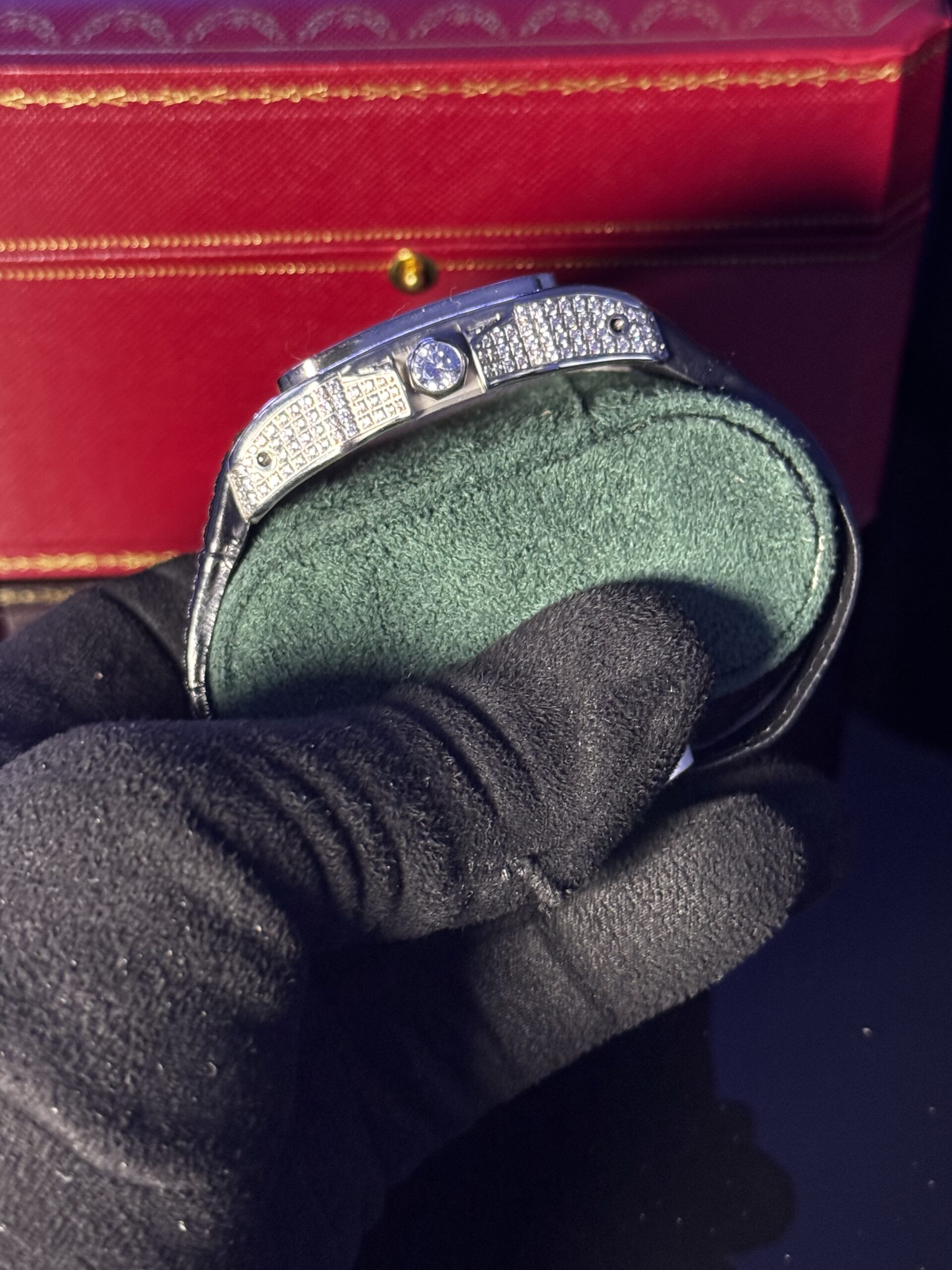 Cartier Santos XL100 Iced - Image 3