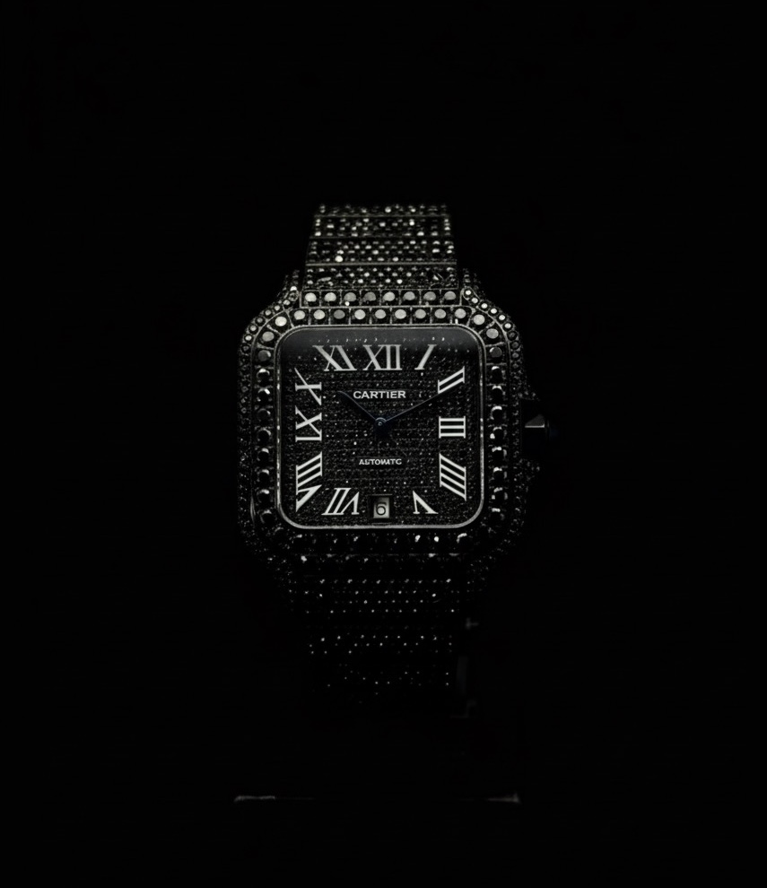 Cartier Santos All Black Edition