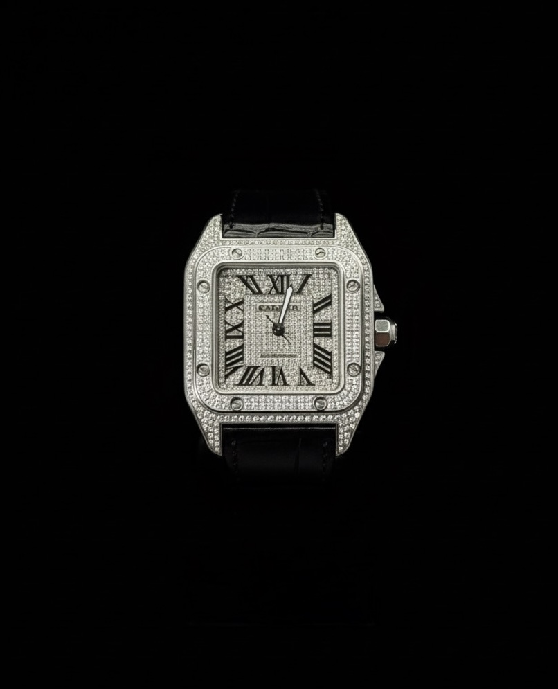 Cartier Santos XL100 Iced