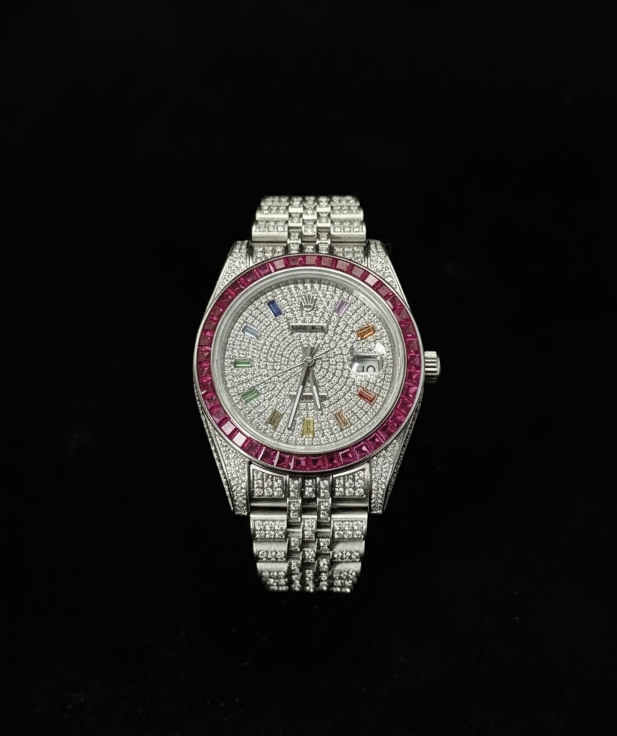 Rolex DateJust Full Ice