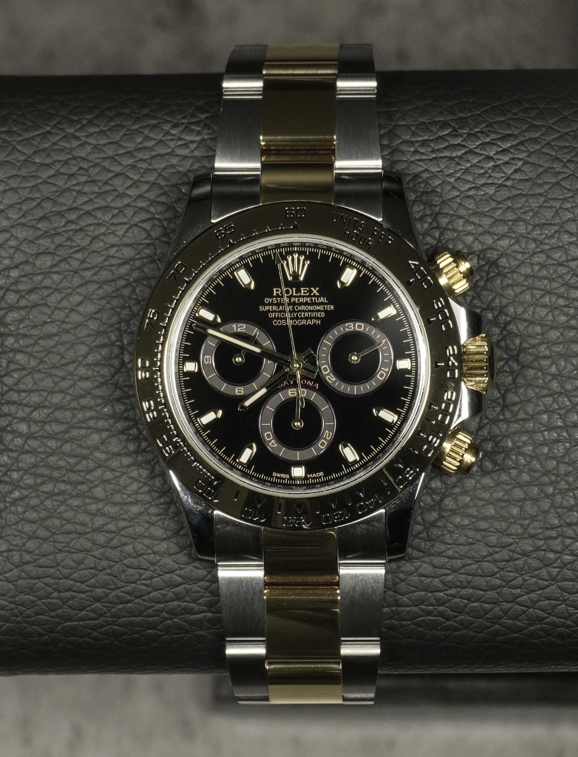 Rolex Daytona Two Tone Black Dial