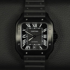 Cartier Santos All Black